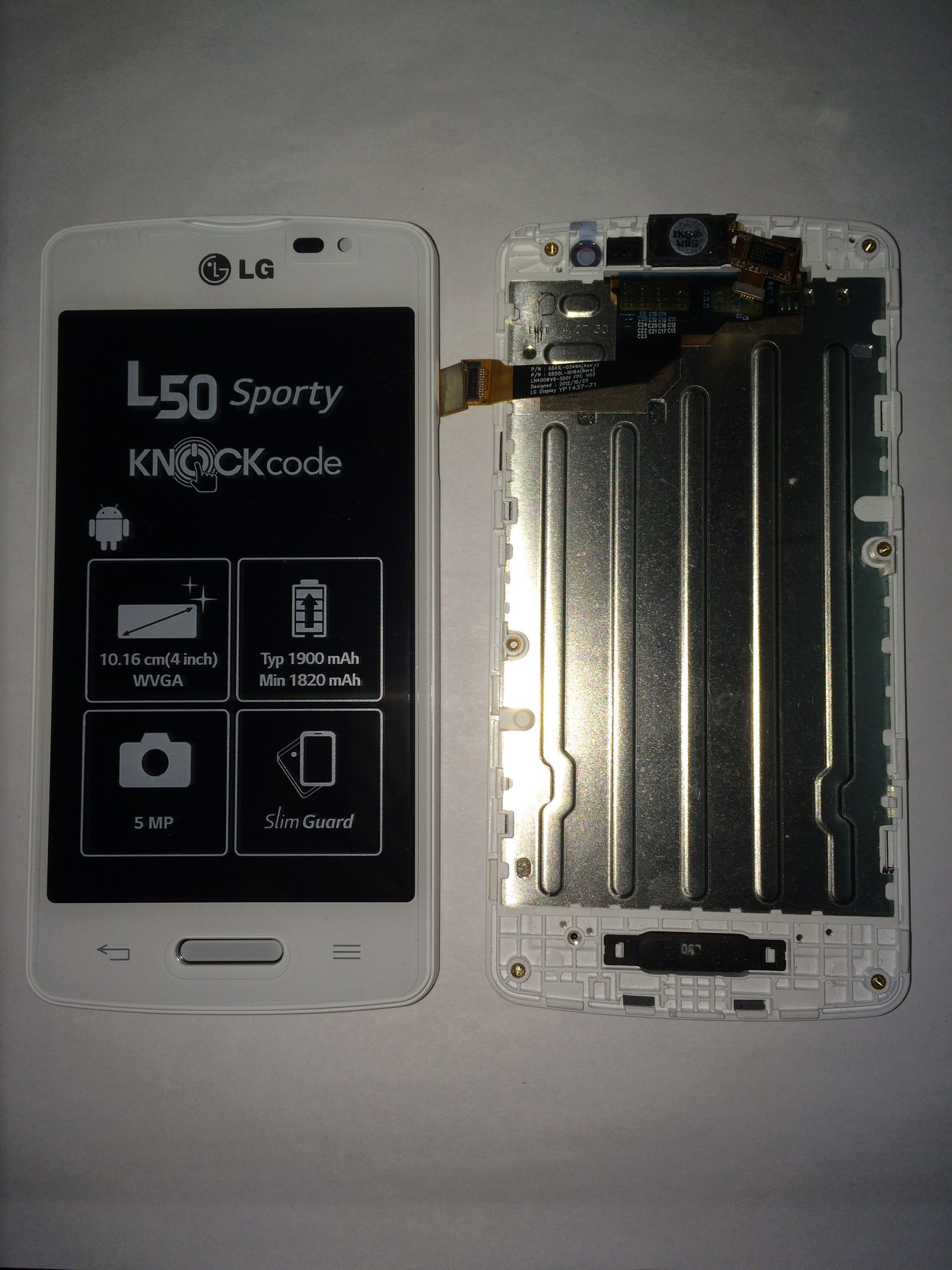 LG L50 LCD PANTALLA COMPLTO
